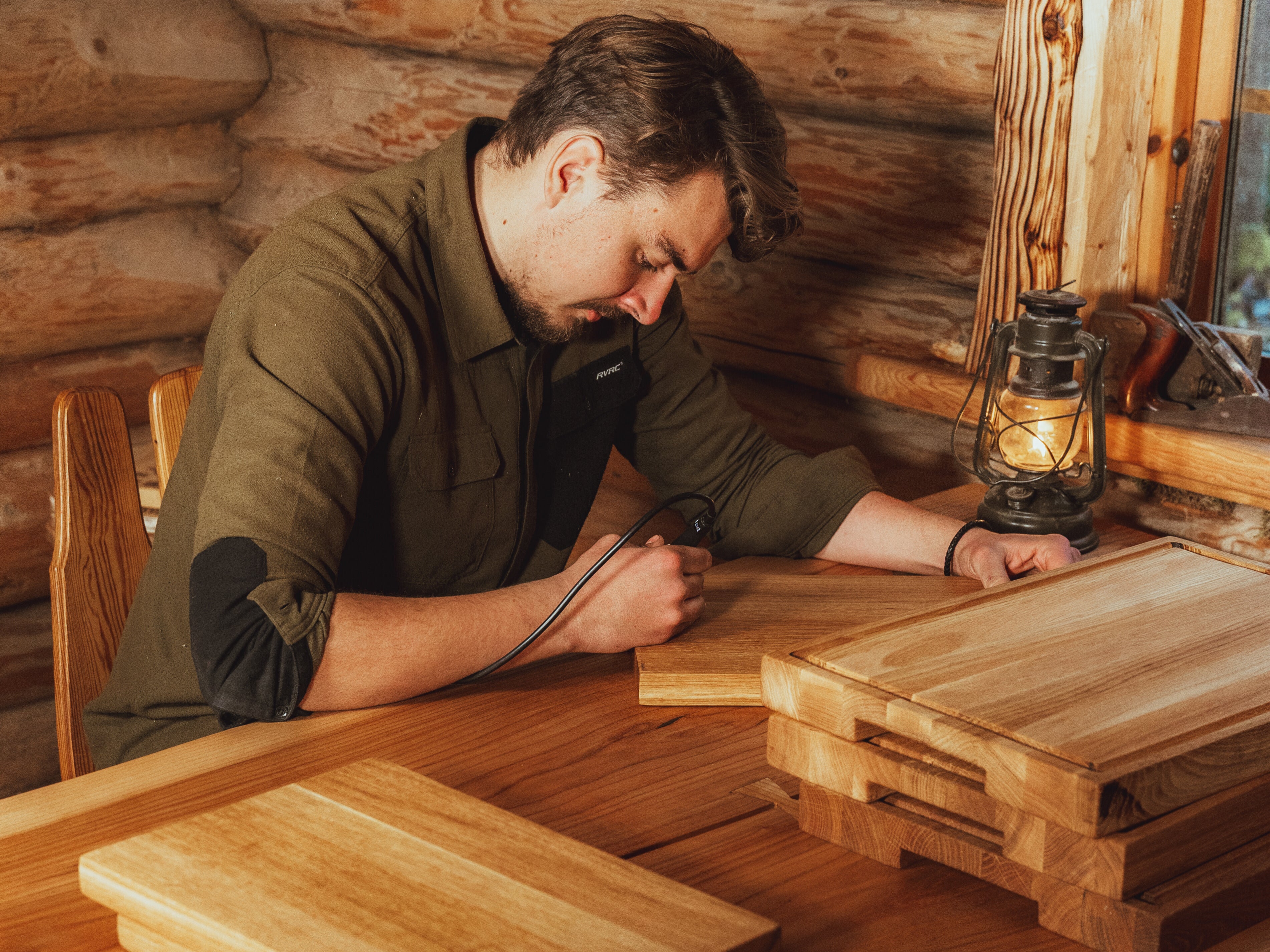 handcrafted cutting board, small