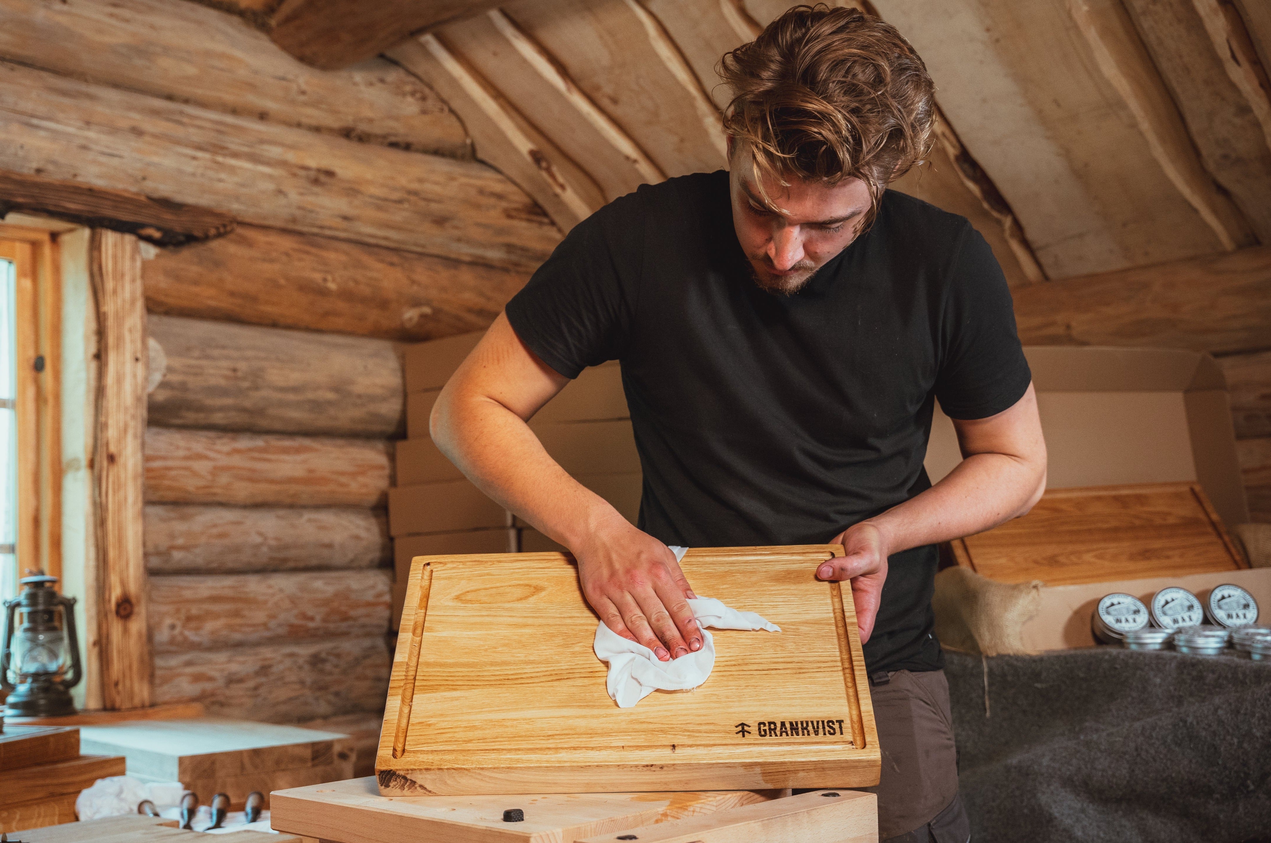 Organic Wood Wax for Cutting Boards & Woodworking (5oz